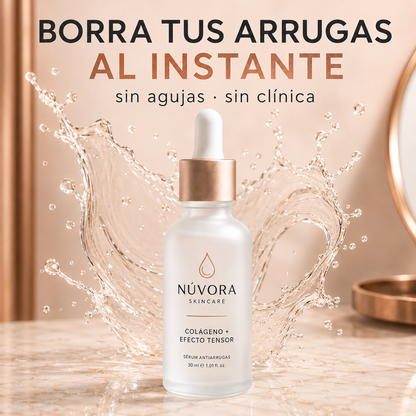 Suero antienvejecimiento con solución concentrada tipo bótox